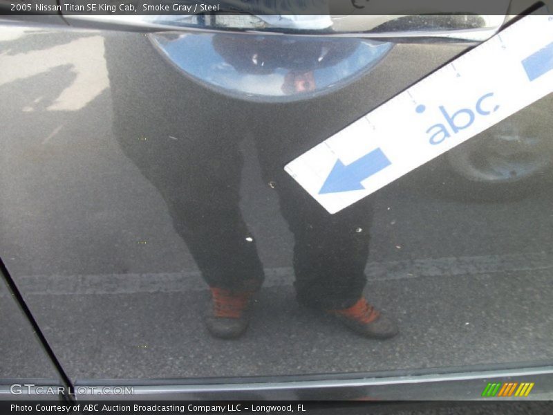 Smoke Gray / Steel 2005 Nissan Titan SE King Cab