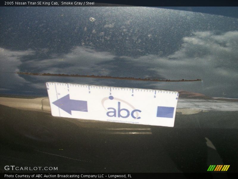 Smoke Gray / Steel 2005 Nissan Titan SE King Cab
