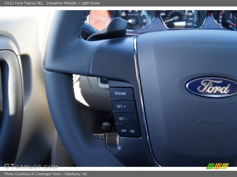 Cinnamon Metallic / Light Stone 2012 Ford Taurus SEL