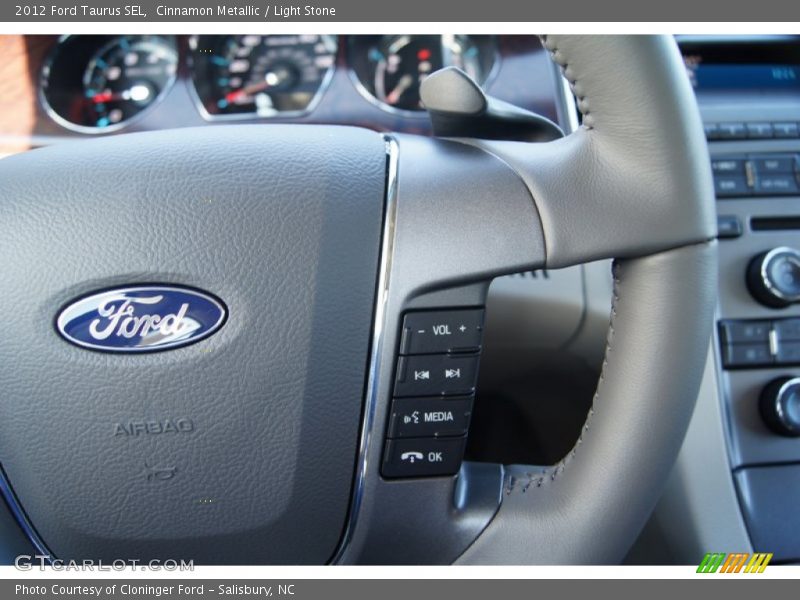 Cinnamon Metallic / Light Stone 2012 Ford Taurus SEL