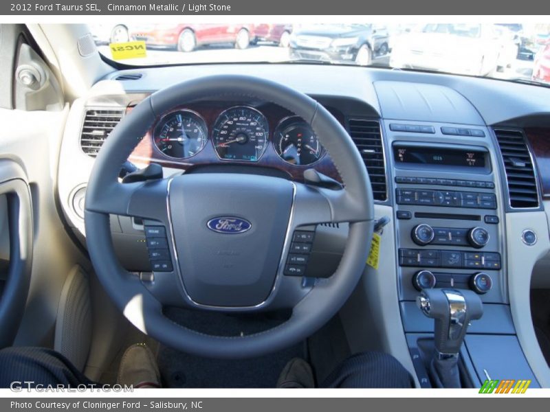 Cinnamon Metallic / Light Stone 2012 Ford Taurus SEL