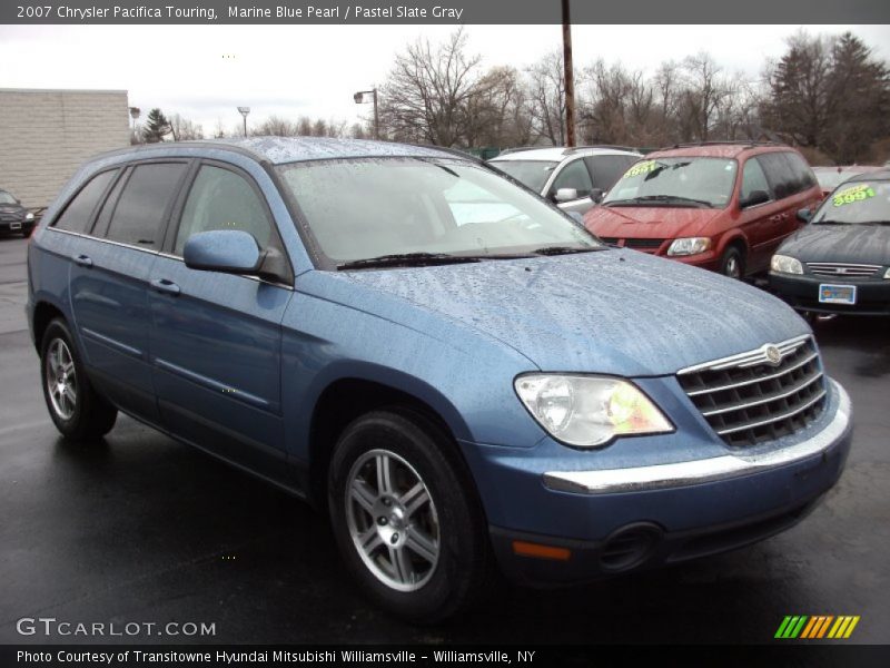 Marine Blue Pearl / Pastel Slate Gray 2007 Chrysler Pacifica Touring