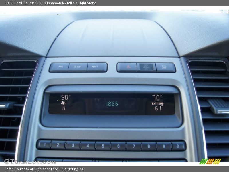 Cinnamon Metallic / Light Stone 2012 Ford Taurus SEL
