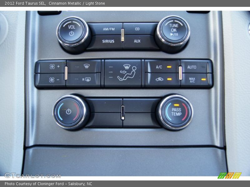 Cinnamon Metallic / Light Stone 2012 Ford Taurus SEL