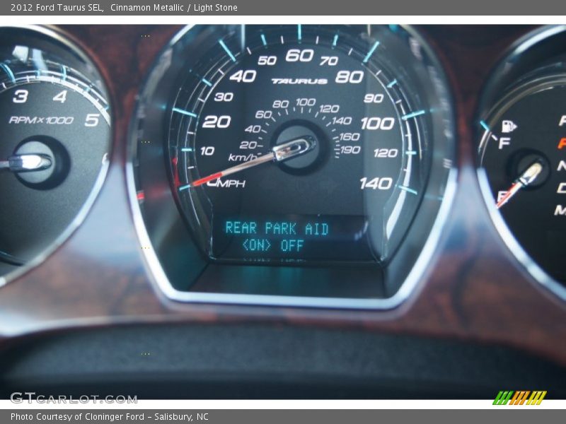 Cinnamon Metallic / Light Stone 2012 Ford Taurus SEL