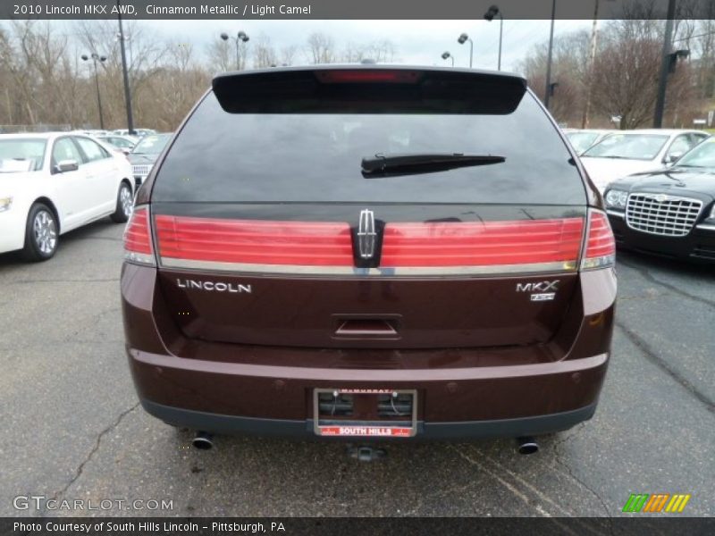 Cinnamon Metallic / Light Camel 2010 Lincoln MKX AWD