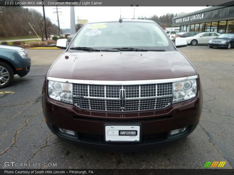 Cinnamon Metallic / Light Camel 2010 Lincoln MKX AWD
