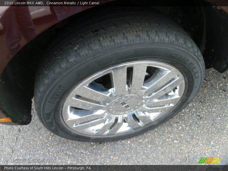 Cinnamon Metallic / Light Camel 2010 Lincoln MKX AWD