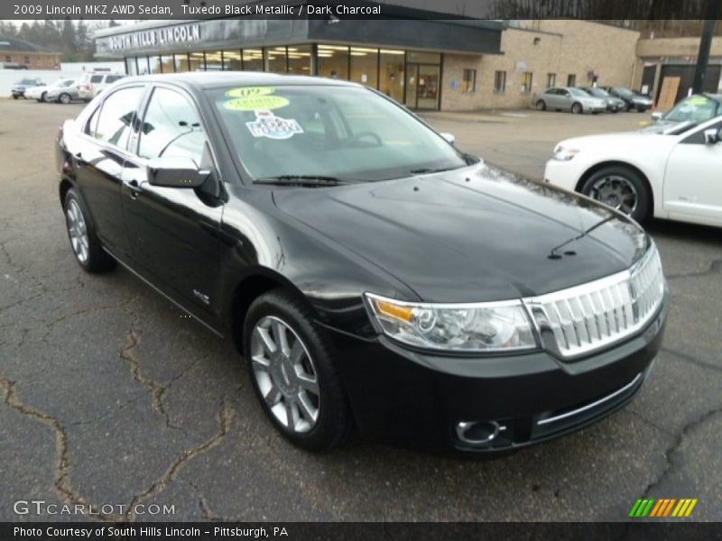 Tuxedo Black Metallic / Dark Charcoal 2009 Lincoln MKZ AWD Sedan