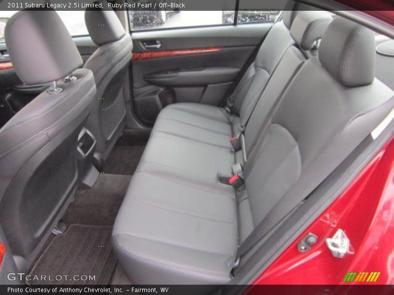 Ruby Red Pearl / Off-Black 2011 Subaru Legacy 2.5i Limited