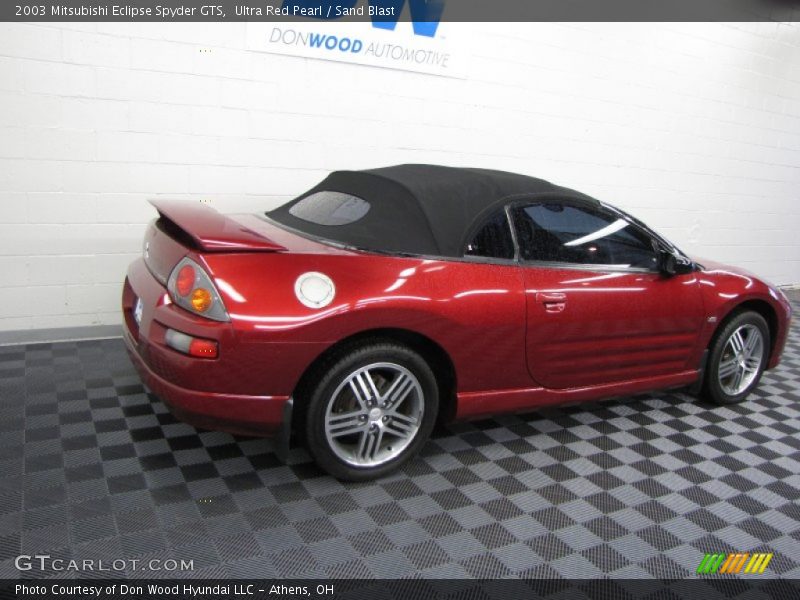 Ultra Red Pearl / Sand Blast 2003 Mitsubishi Eclipse Spyder GTS