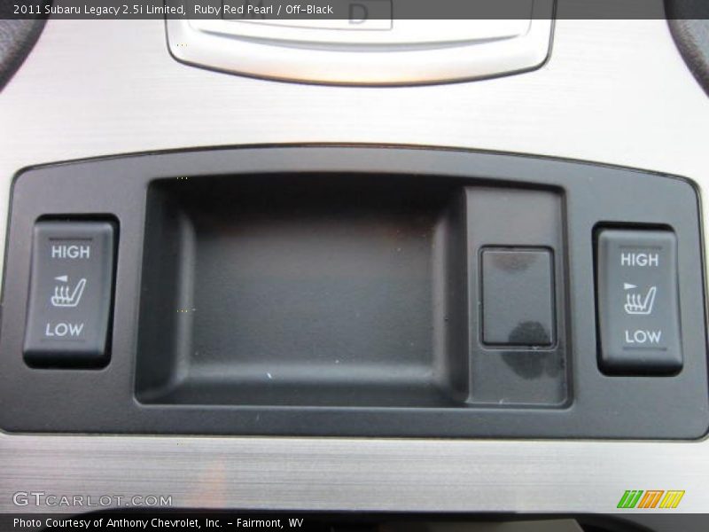 Ruby Red Pearl / Off-Black 2011 Subaru Legacy 2.5i Limited
