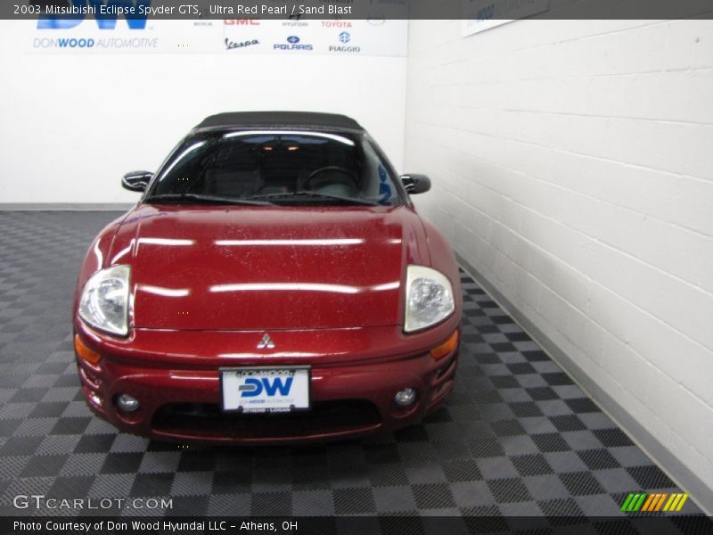 Ultra Red Pearl / Sand Blast 2003 Mitsubishi Eclipse Spyder GTS