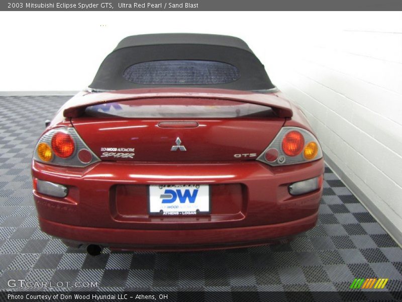 Ultra Red Pearl / Sand Blast 2003 Mitsubishi Eclipse Spyder GTS