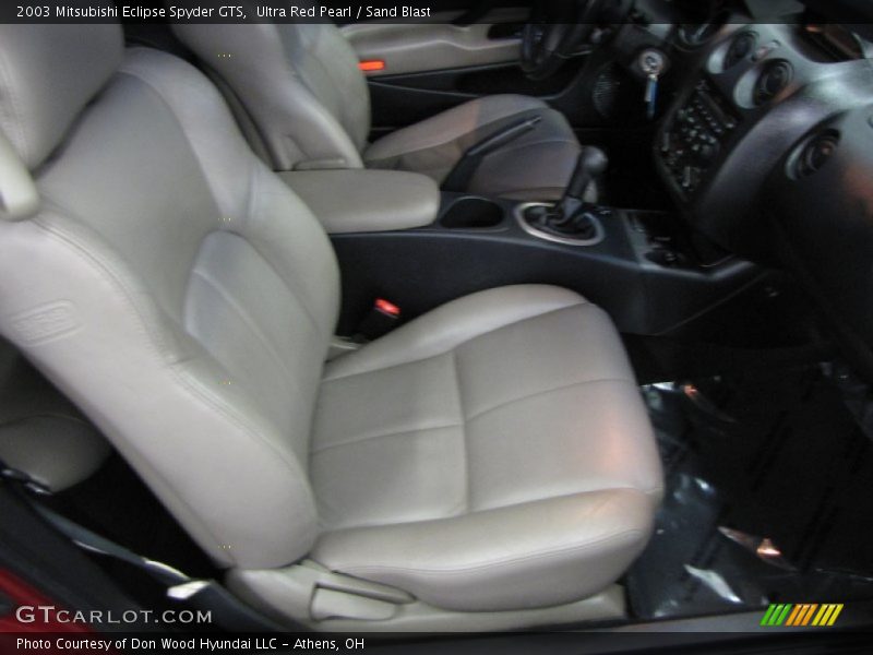 Ultra Red Pearl / Sand Blast 2003 Mitsubishi Eclipse Spyder GTS