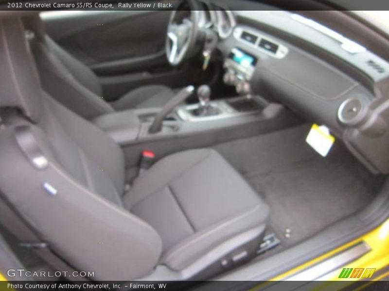 Rally Yellow / Black 2012 Chevrolet Camaro SS/RS Coupe