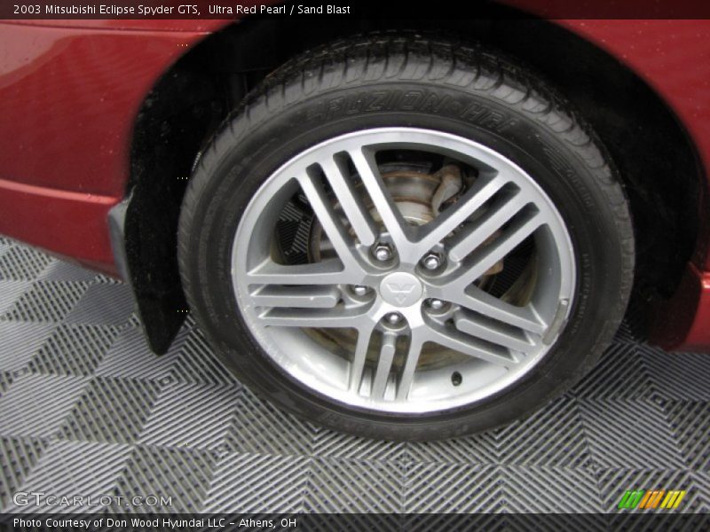 Ultra Red Pearl / Sand Blast 2003 Mitsubishi Eclipse Spyder GTS