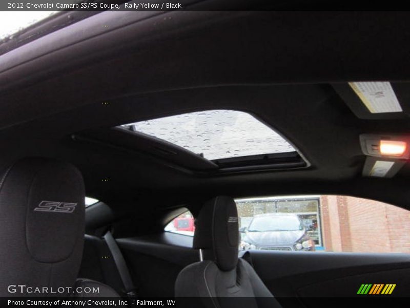 Rally Yellow / Black 2012 Chevrolet Camaro SS/RS Coupe