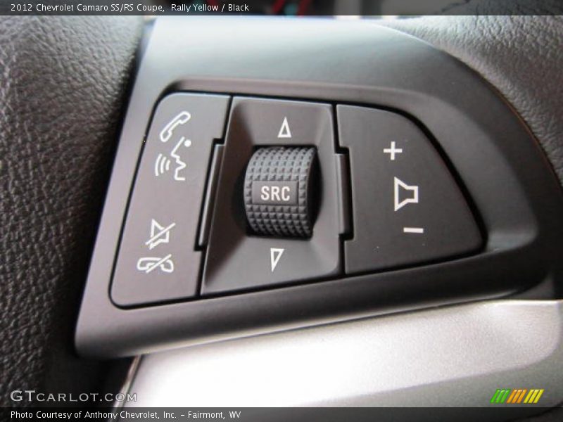 Controls of 2012 Camaro SS/RS Coupe