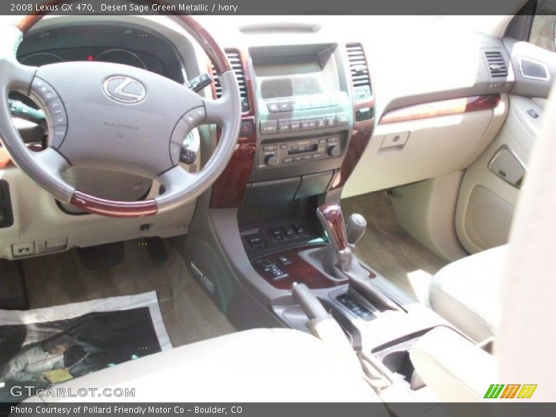Desert Sage Green Metallic / Ivory 2008 Lexus GX 470
