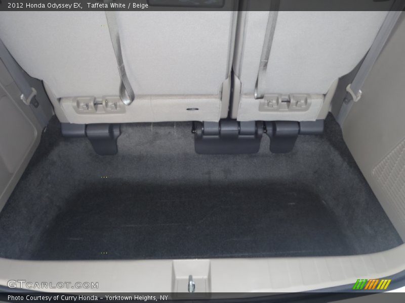 Taffeta White / Beige 2012 Honda Odyssey EX