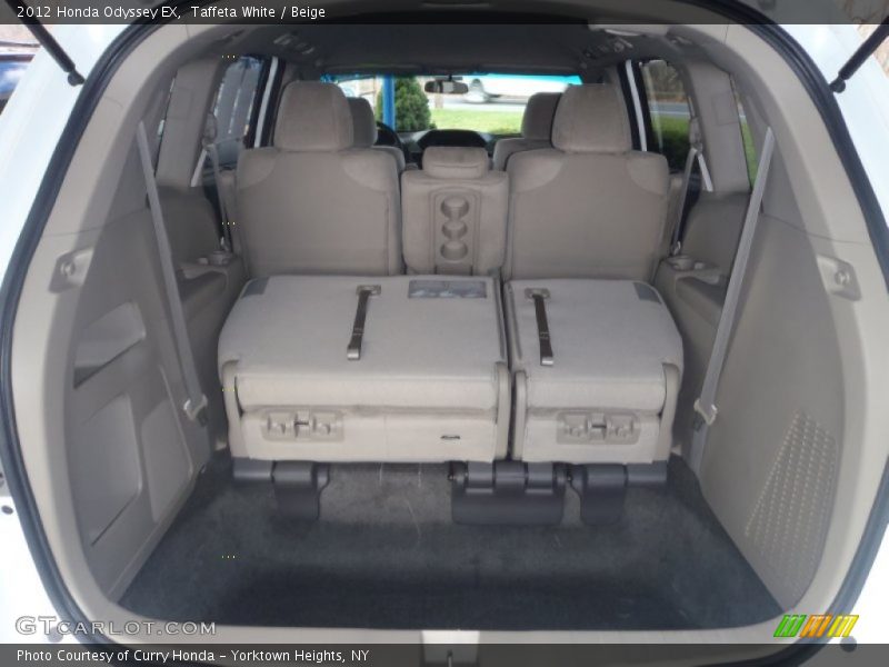 Taffeta White / Beige 2012 Honda Odyssey EX