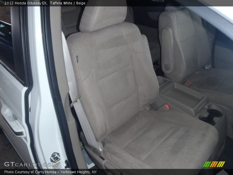 Taffeta White / Beige 2012 Honda Odyssey EX