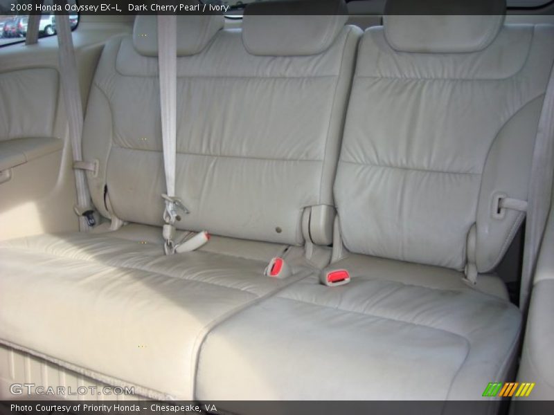 Dark Cherry Pearl / Ivory 2008 Honda Odyssey EX-L