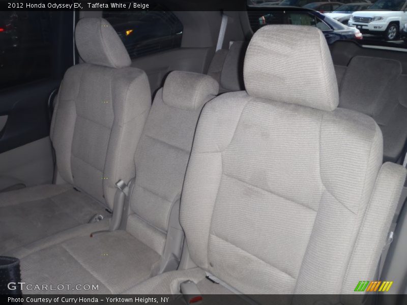 Taffeta White / Beige 2012 Honda Odyssey EX