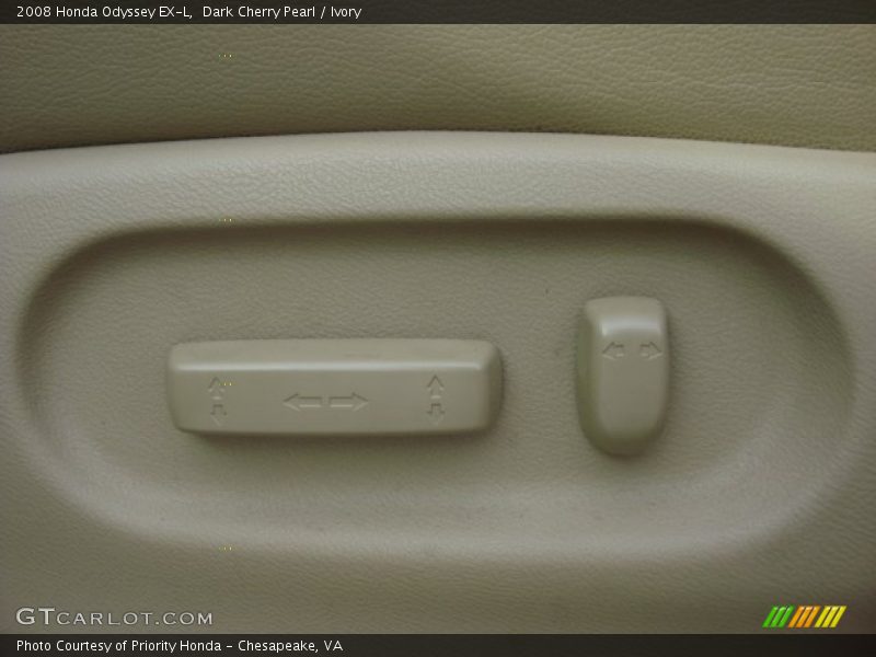 Dark Cherry Pearl / Ivory 2008 Honda Odyssey EX-L