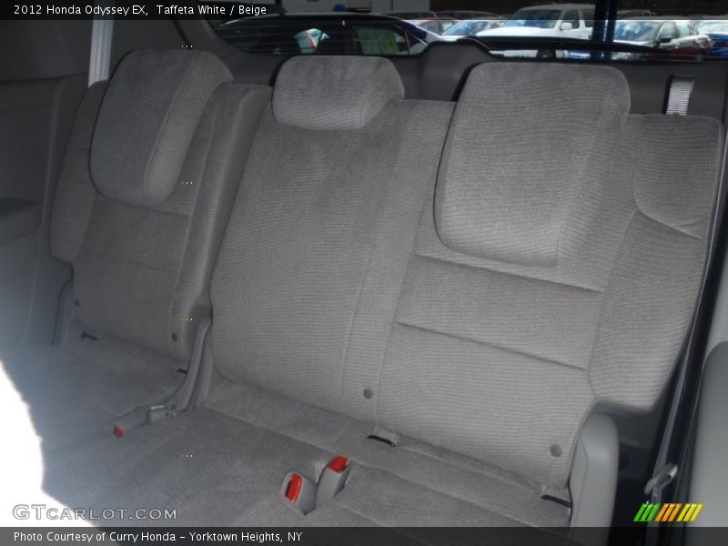 Taffeta White / Beige 2012 Honda Odyssey EX