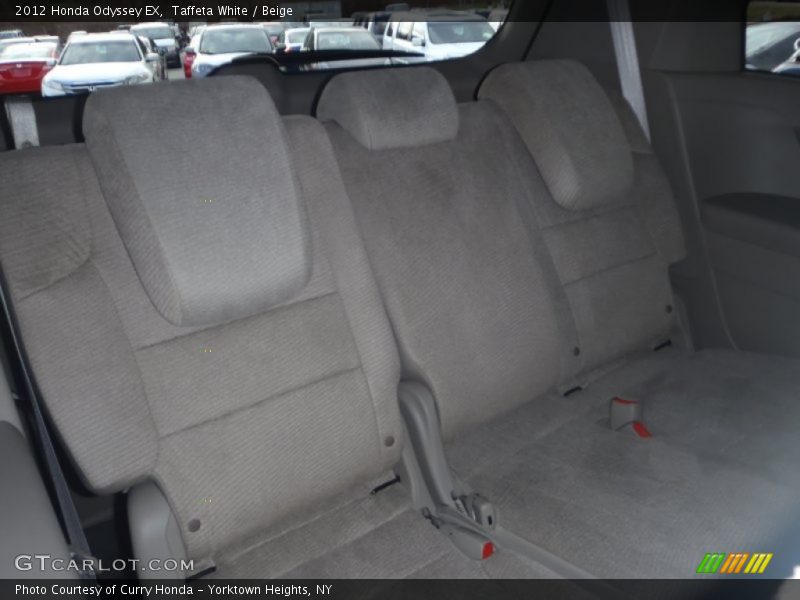 Taffeta White / Beige 2012 Honda Odyssey EX