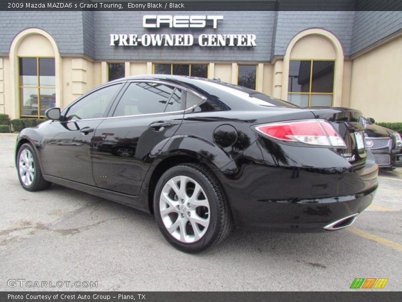 Ebony Black / Black 2009 Mazda MAZDA6 s Grand Touring