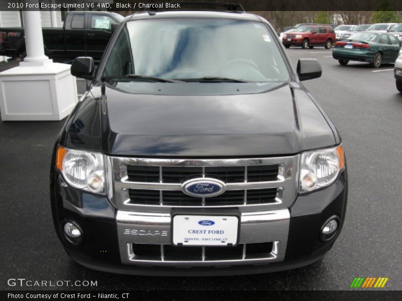 Black / Charcoal Black 2010 Ford Escape Limited V6 4WD