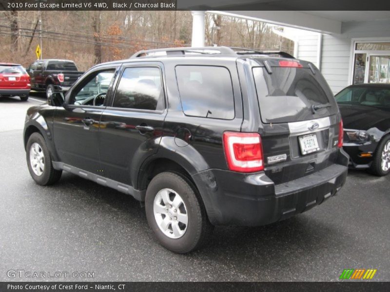 Black / Charcoal Black 2010 Ford Escape Limited V6 4WD