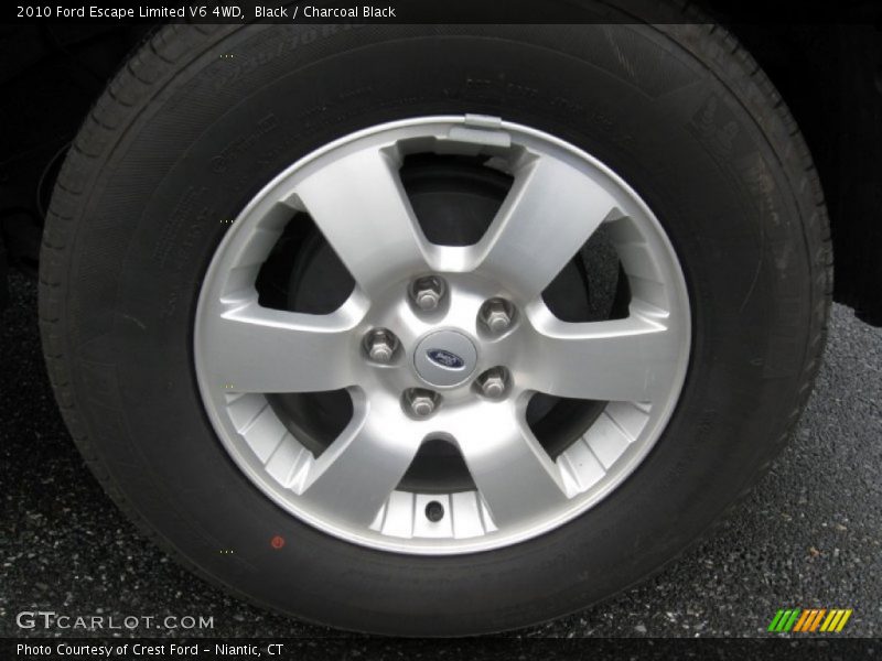 Black / Charcoal Black 2010 Ford Escape Limited V6 4WD