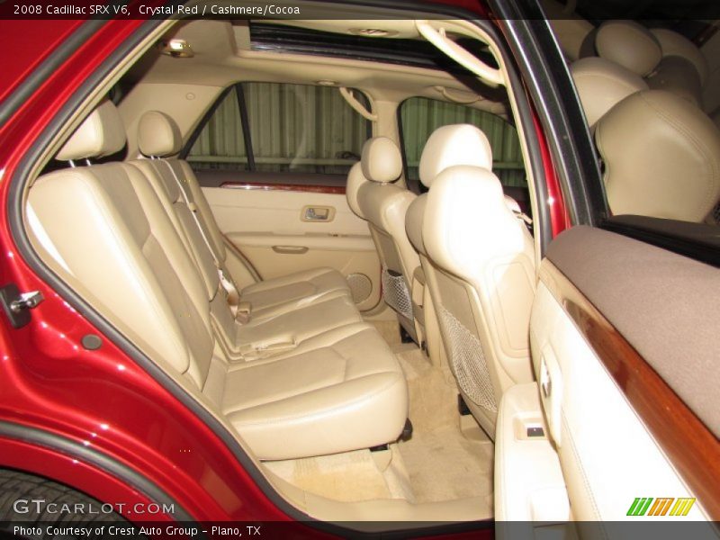 Crystal Red / Cashmere/Cocoa 2008 Cadillac SRX V6