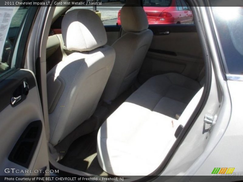 Gold Mist Metallic / Neutral 2011 Chevrolet Impala LT