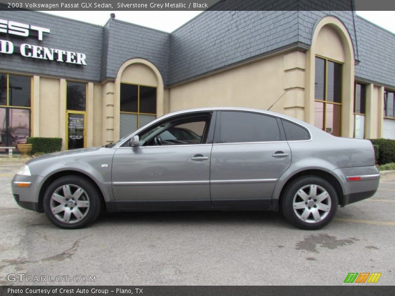 Silverstone Grey Metallic / Black 2003 Volkswagen Passat GLX Sedan