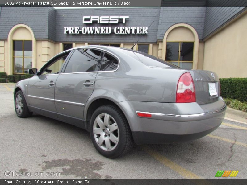 Silverstone Grey Metallic / Black 2003 Volkswagen Passat GLX Sedan