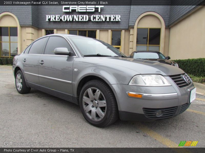 Silverstone Grey Metallic / Black 2003 Volkswagen Passat GLX Sedan
