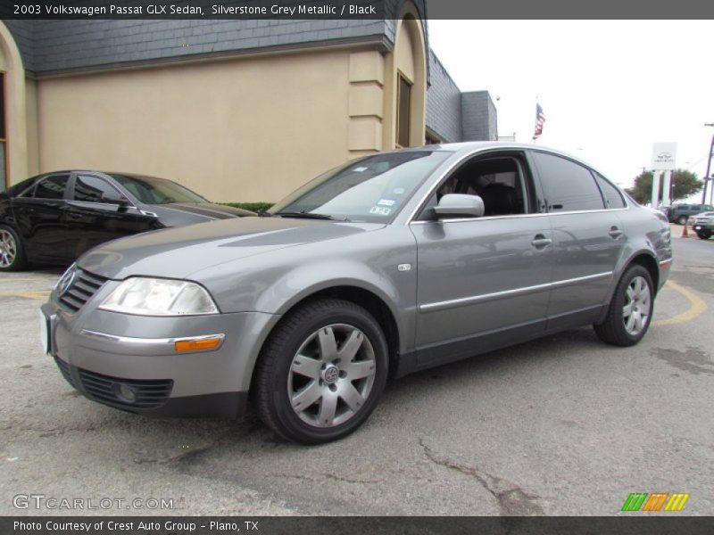 Silverstone Grey Metallic / Black 2003 Volkswagen Passat GLX Sedan