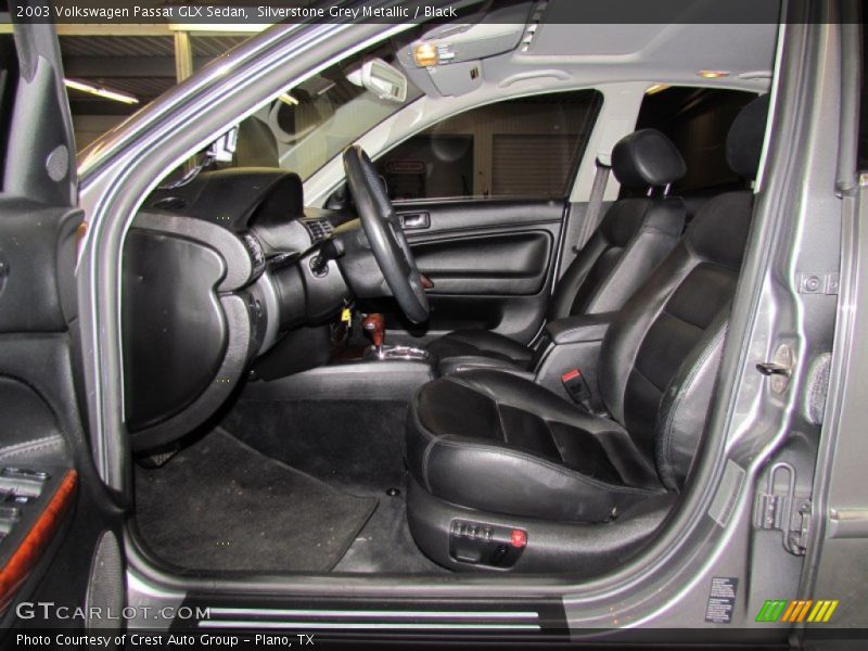 Silverstone Grey Metallic / Black 2003 Volkswagen Passat GLX Sedan