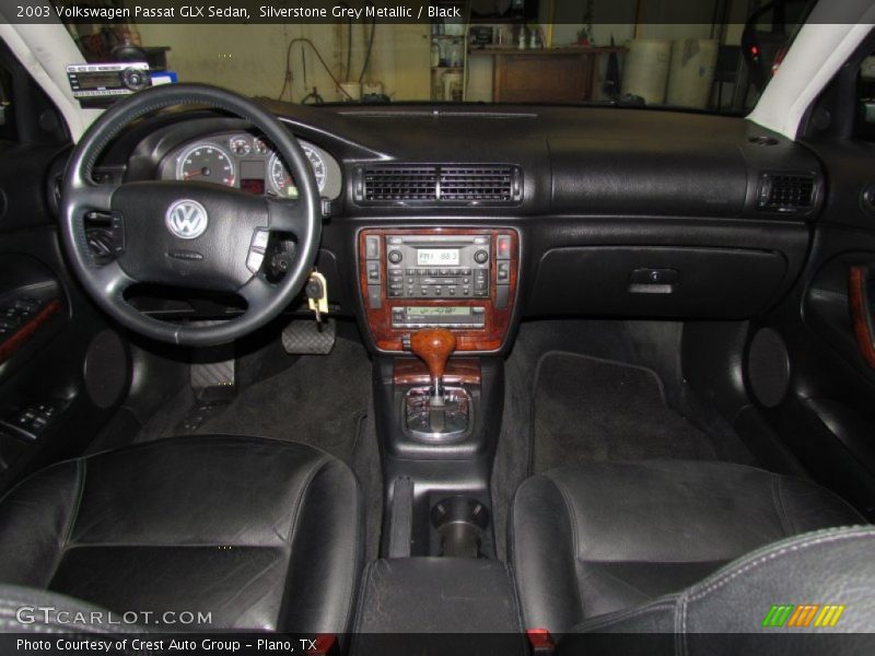 Silverstone Grey Metallic / Black 2003 Volkswagen Passat GLX Sedan