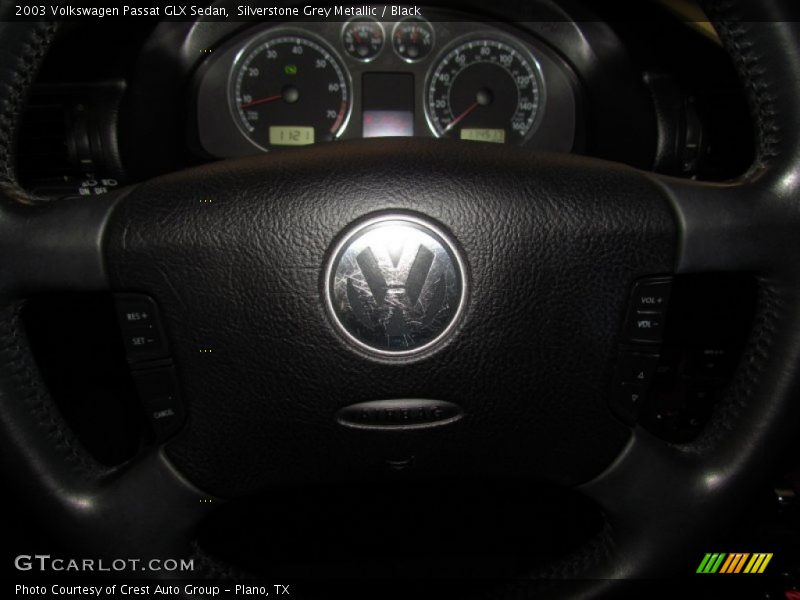 Silverstone Grey Metallic / Black 2003 Volkswagen Passat GLX Sedan