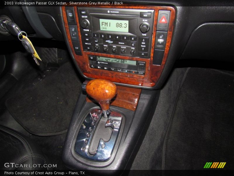Silverstone Grey Metallic / Black 2003 Volkswagen Passat GLX Sedan