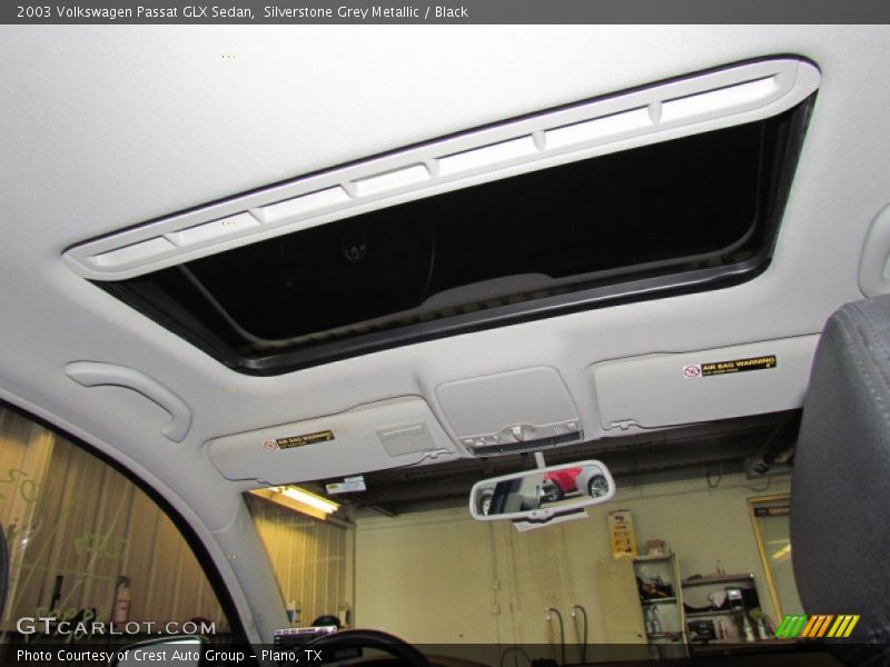 Silverstone Grey Metallic / Black 2003 Volkswagen Passat GLX Sedan