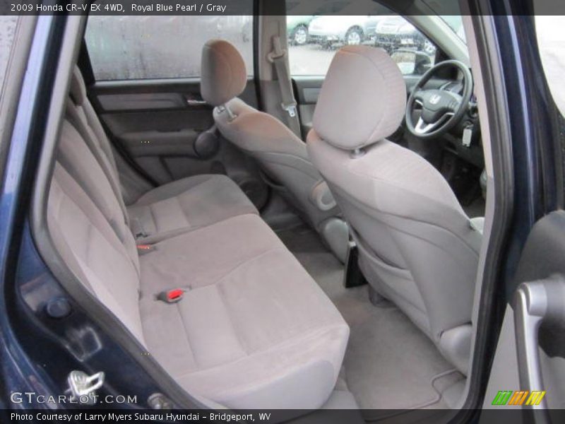Royal Blue Pearl / Gray 2009 Honda CR-V EX 4WD