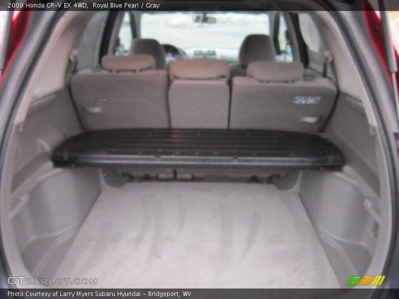 Royal Blue Pearl / Gray 2009 Honda CR-V EX 4WD