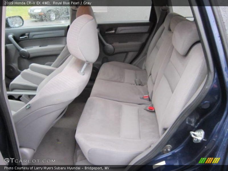 Royal Blue Pearl / Gray 2009 Honda CR-V EX 4WD